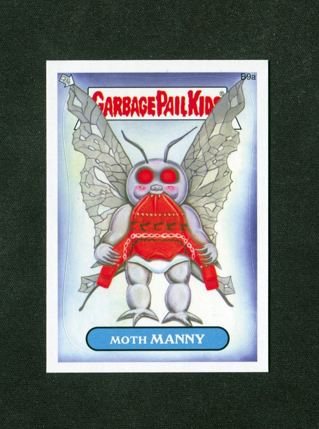 2014 Topps Garbage Pail Kids Series 1 Bonus #b9a Moth Manny front