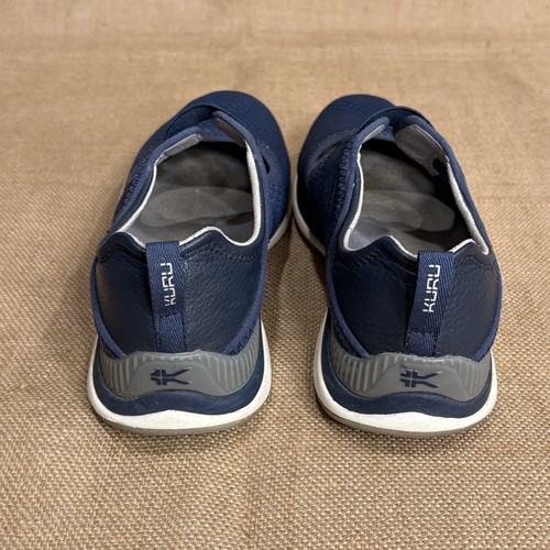 Kuru Mary Jane Shoes Womens 9 Navy Blue Lucy Mesh Comfort Walking Sneakers - Picture 4 of 10