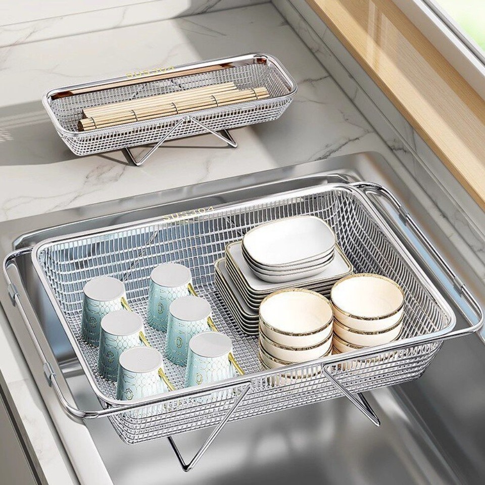 Dish Drying Rack Over Sink 304 Stainless Steel for slim Profile for ...