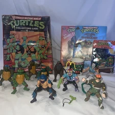 Vintage Teenage Mutant Ninja Turtles Action Figures Collection / Lot  1988-1990