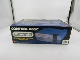 1985 Rare Nintendo NES Control Deck Console W Games Bundle Nintendo Box