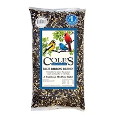 Cole’s Blue Ribbon All-Season Wild Bird Seed — Nut & Seed Blend, 20lb