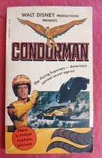 Condorman Paperback Vintage Walt Disney 1981 Joe Claro