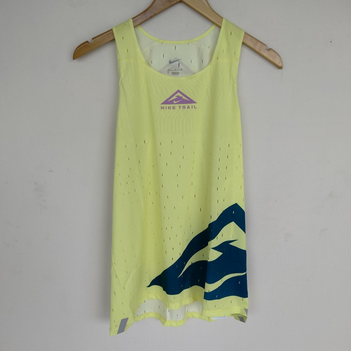 Nike Pro Elite Trail Aeroswift ADV Running Singlet DR5267-712 Mens