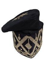 Beaded Fila Hat  Nigerian Velvet Cap  African Men Wedding Traditional Gubi