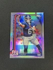 🔥 Topps Chrome 2025 Jaxson Dart Rookie Refractor #306 Giants Football 🔥