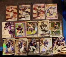 Minnesota Vikings Football Card Lot