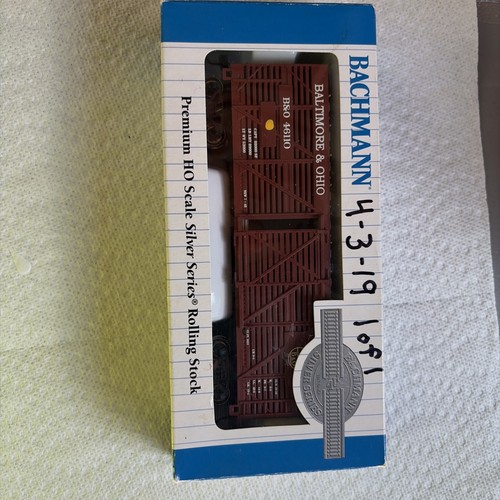 Bachmann Premium Escala HO Serie Plata Baltimore y Ohio Stock Car # 46110 | Condition: New