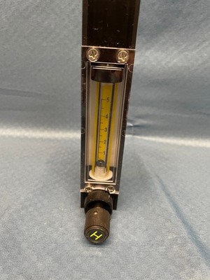 Automated Control Systems 330-153 Teflon Rotameter With Dial 0-5 slpm PTFE