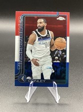 2025-26 Topps Chrome MIKE CONLEY Red White & Blue Refractor Minnesota #132