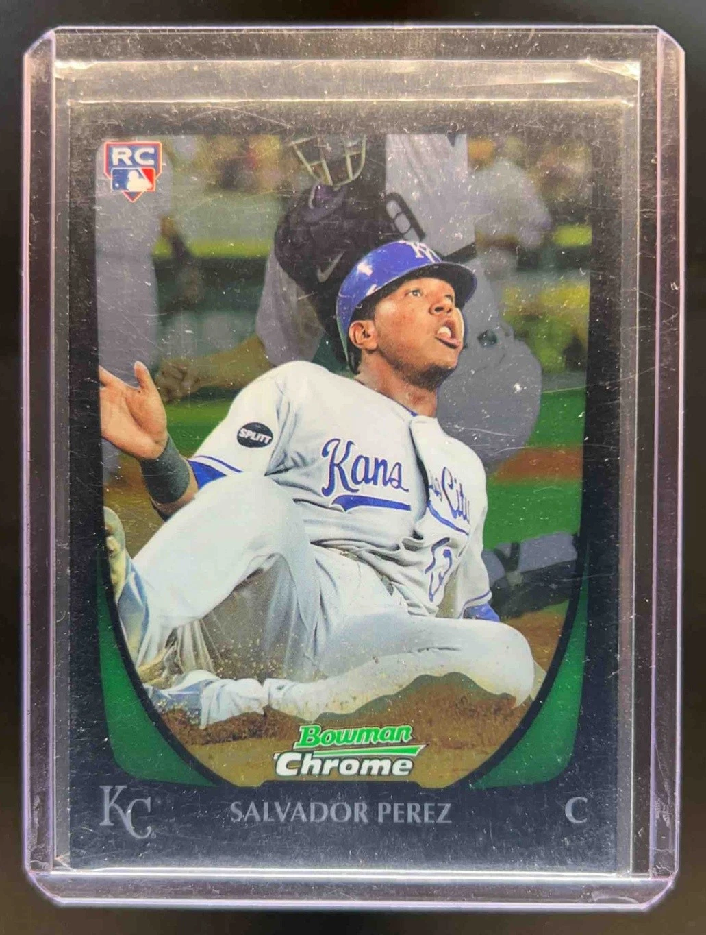 Salvador Perez trading card