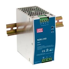 MEAN WELL AC-DC Single Output Industrial DIN Rail Power Supply NDR-240-48 