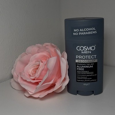 COSMO Cosmo Men Protect Deodorant Stick Alcohol-Free Aluminum-Free Vitamin E 65g