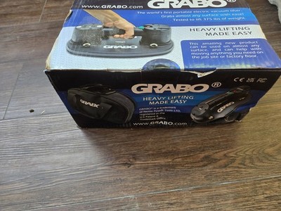 2 GRABO Nemo Electric Vacuum Suction Cup Lifter W/ 375 lb Capacity [Brand New