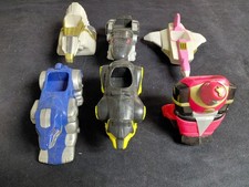Vintage Power Rangers McDonalds 1995 Toys Set Vehicles Mighty Morphin