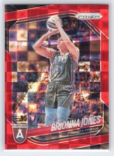 Brionna Jones - 2025 Prizm WNBA - Red Pandora #/199 - Atlanta Dream