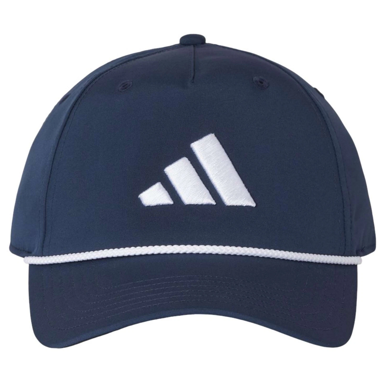 ADIDAS Sustainable Five-Panel Tour Golf Hat Snapback Baseball Cap CLOSEOUT Navy