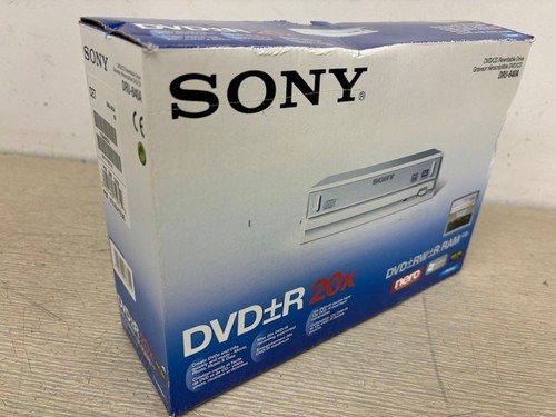 New SONY DVD/CD RW E DRIVE DRU-840A DVD+, DVD-, RW,RAM, CD 20X & BLK FACEPLATE - Picture 7 of 8