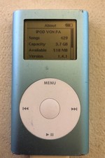 Apple iPod Mini 4GB Blue 1.Generation 4 GB 1G...