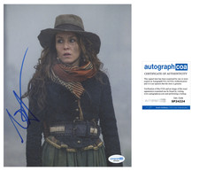 Noomi Rapace Signed Autographed SHERLOCK HOLMES 8x10 Photo EXACT Proof ACOA A