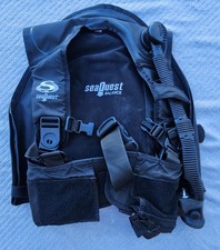 SeaQuest Balance Scuba Dive Buoyancy Vest Medium Men  s Diving Gear 338402 USA