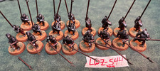 25mm Lord of the Rings Painted Urukhai Orc Pikemen One Broken Pike Lot LWZ-544