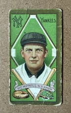 BASEBALL 1911 T205 Gold Border Charlie Hemphill YANKEES
