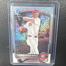 2025 Bowman Draft Chrome - Mason Neville 1st Prospect #BDC-109 Reds