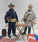 GI JOE Timeless Collection 12" General GRANT & LEE 1/6th Civil War Figure Lot