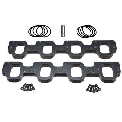 ICT Billet Adapter Plate 551590; LT1 Head to LT4 Supercharger for 14-Up Chevy LT