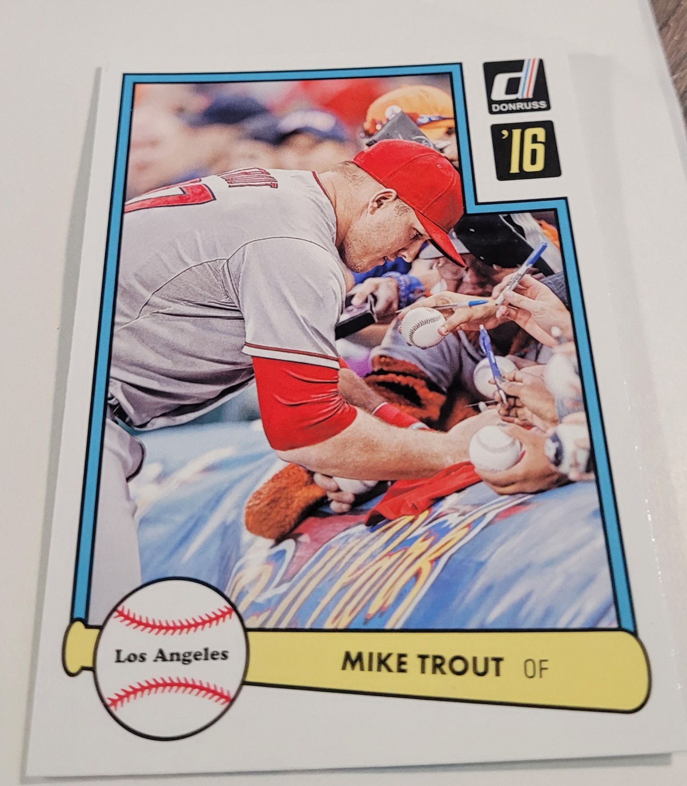 Mike Trout #1 Baseball Cards 2016 Panini Donruss 1982 trading card — raw and PSA graded price guide