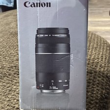 Canon EF 75-300mm f/4-5.6 III Zoom Telephoto Lens for Canon, Auto  Manual Focus