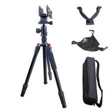 Adjustable Hunting Shooting Stick Tripod Rifle Pistol Shooting Rest Stand...