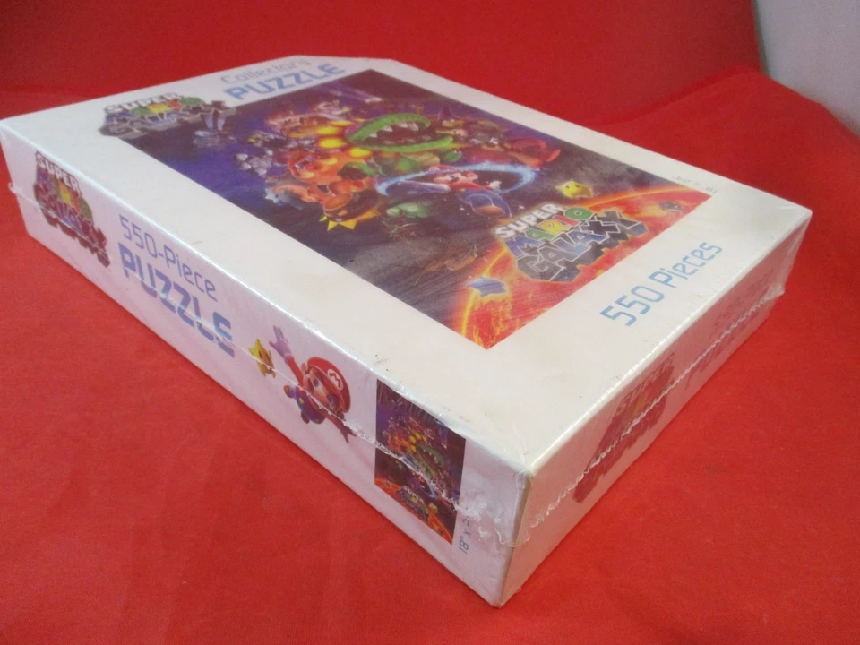 Super Mario Galaxy Nintendo Wii 550 Piezas Puzzle Coleccionista *NUEVO* Foto 2 de 4