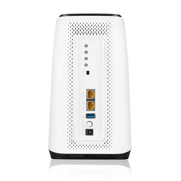 Zyxel NR5103 5G Hub 4.7Gbps modem router wireless 4G+ LTE  WiFi 6 gigabit lan - Immagine 2 di 4