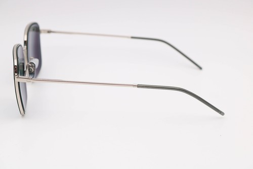 Ottoto Skill Green/Silver Square 35-002417 Eyeglasses Frames 52-20-145 - Picture 3 of 6