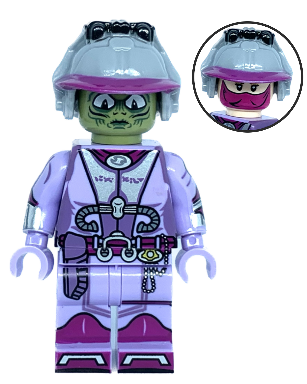 Sw0059 Zam Wesell custom minifigure (similar to star wars Lego sets 7133 ...