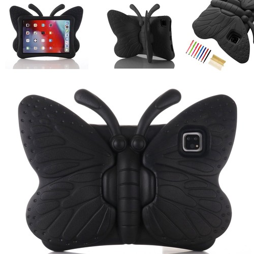 For iPad 8th Gen 10.2"/Air 4/Pro 11 Butterfly Kids Safe Stand EVA Case Cover - 第 18/35 張圖片