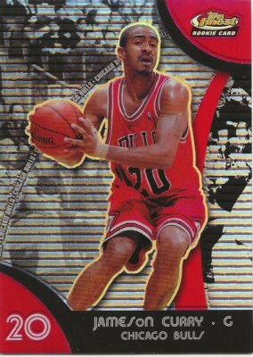 2007-08 Topps Finest Red Refractor Jameson Curry Rookie #53
