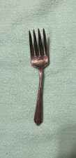VINTAGE HOLMES  EDWARDS SILVER PLATED CHILDS FORK  4 1/8 INCHES