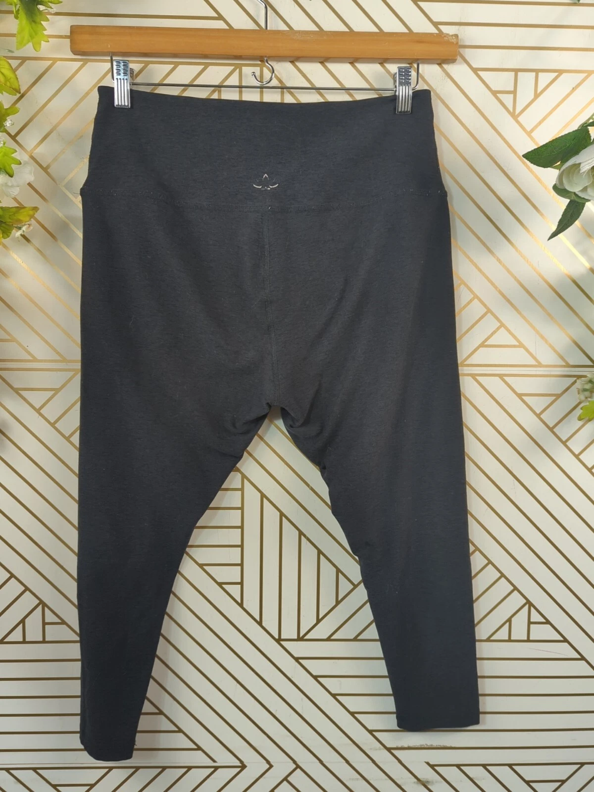 beyond-yoga spacedye cropped heather leggings