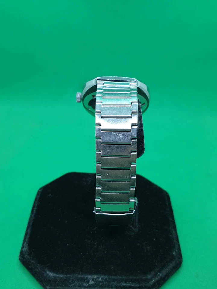 men's ventage Edox Delfin automatic Swiss Date bracelet watch 21 jewels. - Image 4 of 4