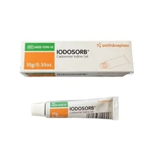 *1-Tube* Smith & Nephew Iodosorb Wound Cadexomer Iodine 0.35 Oz Gel 6602124014