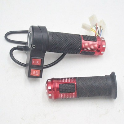 Electric Bicycle Throttle with 3 Speed Controller & forward Reverse for Scooters
