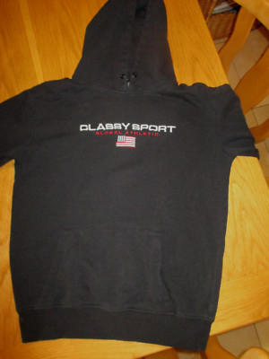 Jungenpulli  Jungen-Kapuzenpulli Jungen-Hoodie schwarz von ''FSBN''  Gr. S