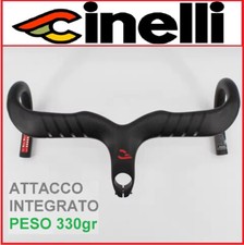CINELLI RAM2 HANDLEBAR + INTEGRATED PIPE ATTACHMENT CARBON FIBER BIKE RACING 40 42 44