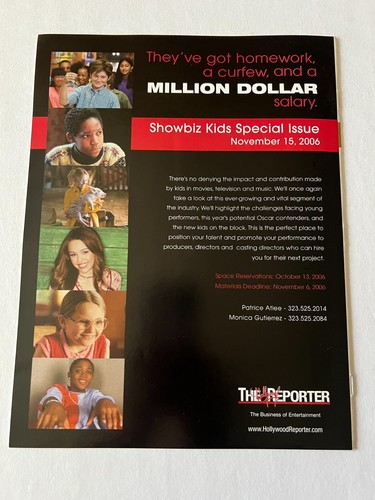 SCRUBS * ZACH BRAFF * SARAH CHALKE July 27 2006 THE HOLLYWOOD REPORTER MAGAZINE - Imagen 4 de 4