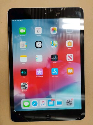 iPad Mini 2 -32GB Silver Wi-Fi Model A1489 Tested Works