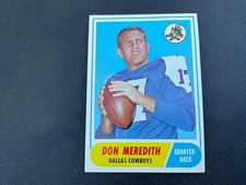 1968 TOPPS FOOTBALL CARDS #3-72 PICK CARDS YOU WANT
