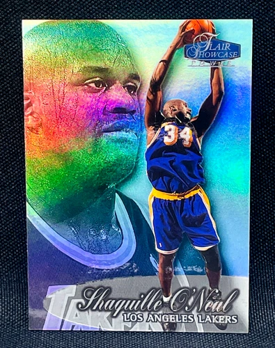 1998-99 Flair Showcase Basketball - SHAQUILLE O'NEAL ROW 3 - LOS ANGELES LAKERS